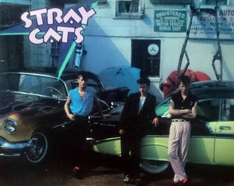 Stray Cats Gebaut Für Geschwindigkeit Rock & Roll, Rockabilly, Pop Rock Vinyl