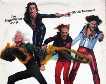 The Edgar Winter Group Vinyl Album 1974 Shock Treatment - Etsy