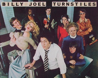 Billy Joel – Turnstiles Folk Rock, Pop Rock from 1976 Vinyl LP Classic
