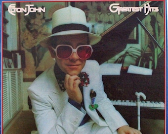 Elton John   Greatest Hits Vinyl, LP, Compilation, Reissue 1983 Pop , Classic Rock  Superfast Shipping