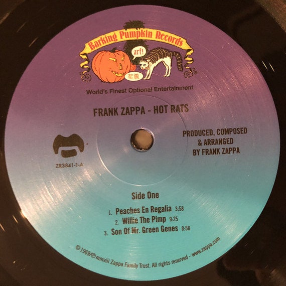 Frank Zappa Hot Rats Vinyl, LP, Album, Reissue, Remastered