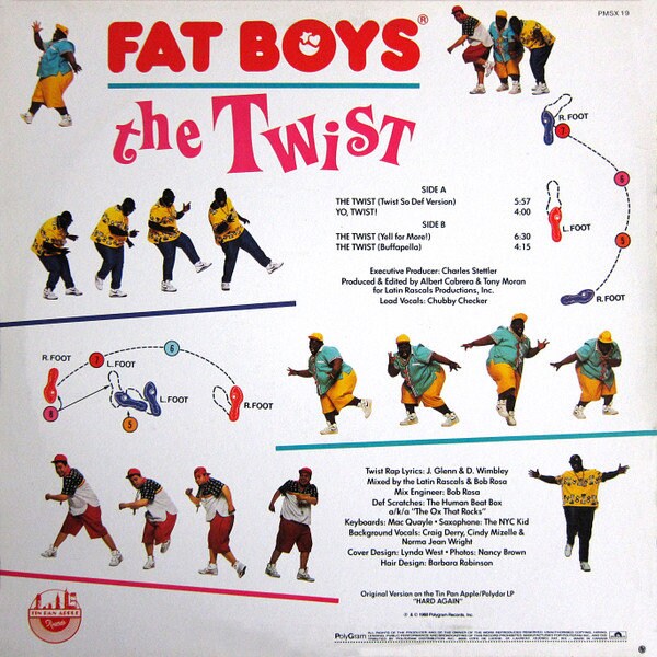 Fat Boys the Twist Vinyl, 12