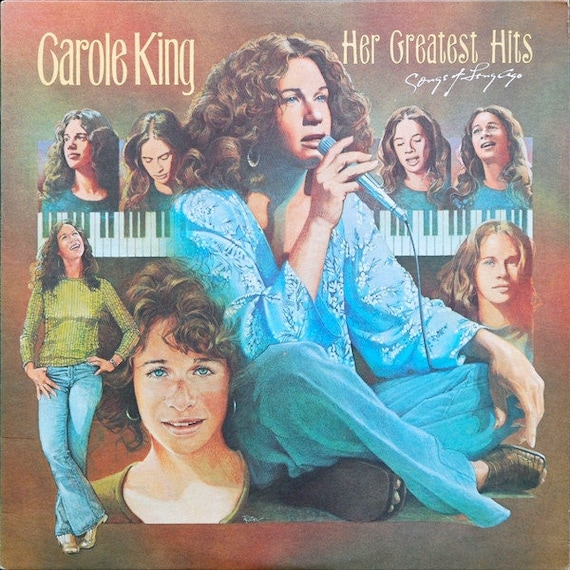Carole King Her Greatest Hits Songs of Long Ago 1978 Vinyl LP Compilation Etsy Canada