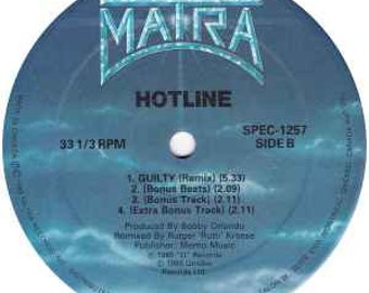 Divine / Hotline  Native Love (Step By Step) / Guilt Vinyl