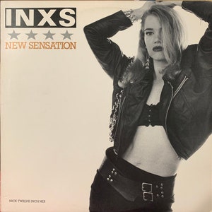 INXS New Sensation Nick Twelve Inch Mix Vinyl, 12&quot; 33  RPM, Single, SRC Pressing