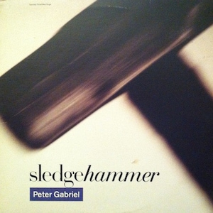 Peter Gabriel  Sledgehammer Vinyl, 12&quot;, 45 RPM, Maxi Single 1986 Vintage Dance Mix Geffen Records Super Fast Shipping