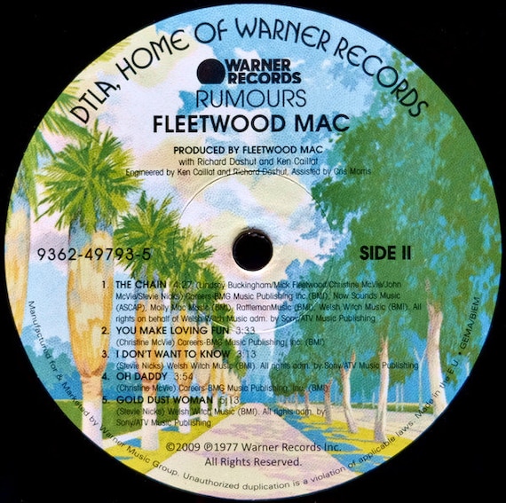 【新品未開封】【レコード】Fleetwood Mac Rumours Fleetwood Mac - Rumours (Japan Import) – Inner Ocean Records