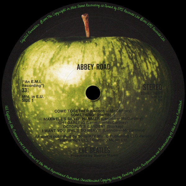 The Beatles Abbey Road Vinyl, LP, Album, Reissue, Remastered