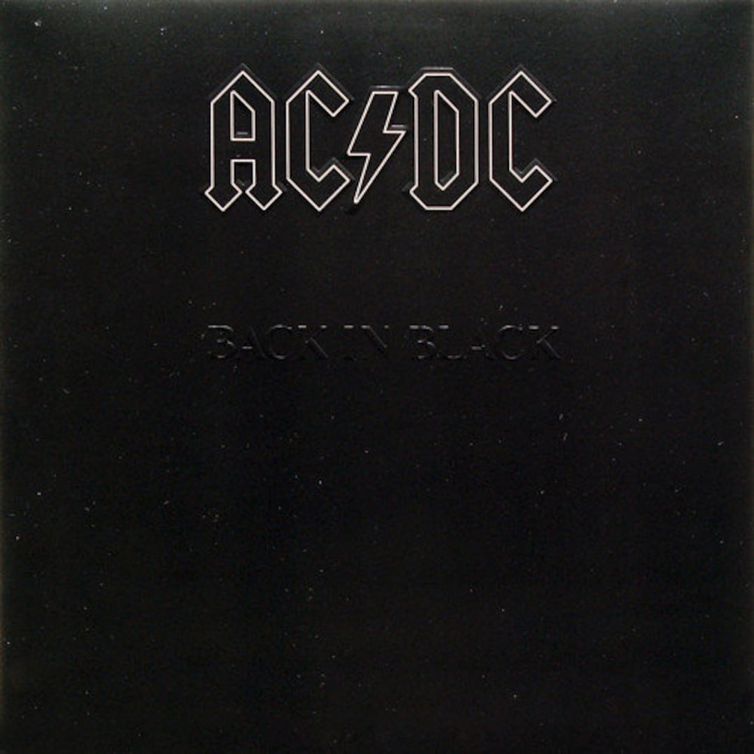 Ac/dc Back in Black Vinyl, LP, Album, Reissue, Remastered Ac/dc Back in Black Vinyl, LP, Album, Reissue, Remastered