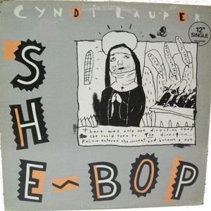Cyndi Lauper  She Bop (Special Dance Mix)  Vinyl, 12&quot; 33 RPM, Single, Stereo