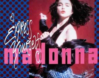 Mini CD Madonna Express Yourself 1989 - Etsy