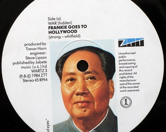 Frankie Goes To Hollywood War Vinyl, 12 ", 45 RPM, Generic ZTT Sleeve