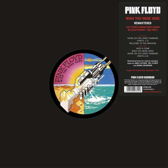 Pink Floyd Wish You Were Here Vinyl, LP, Album, Reissue
