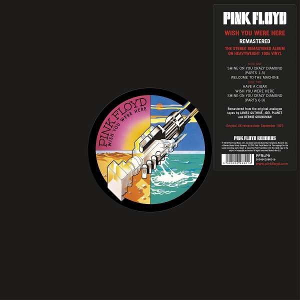 Pink Floyd Wish You Were Here Vinyl, LP, Album, Reissue