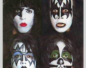 Kiss Dynastie Vinyl mit I Was Made for Loving You Hard Rock Disco