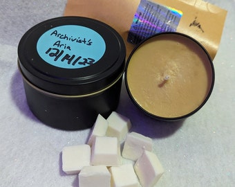 Archivist's Aria Soy Candles and Melts