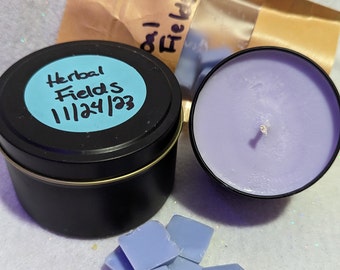 Herbal Fields Soy Wax Candles and Melts