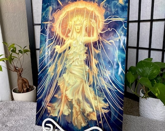 THE SUN Jellyfish Sea Celestial - Art Print