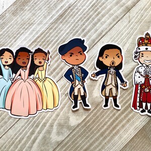Hamilton Stickers Set Notebook Sticker Laptop Stickers | Etsy