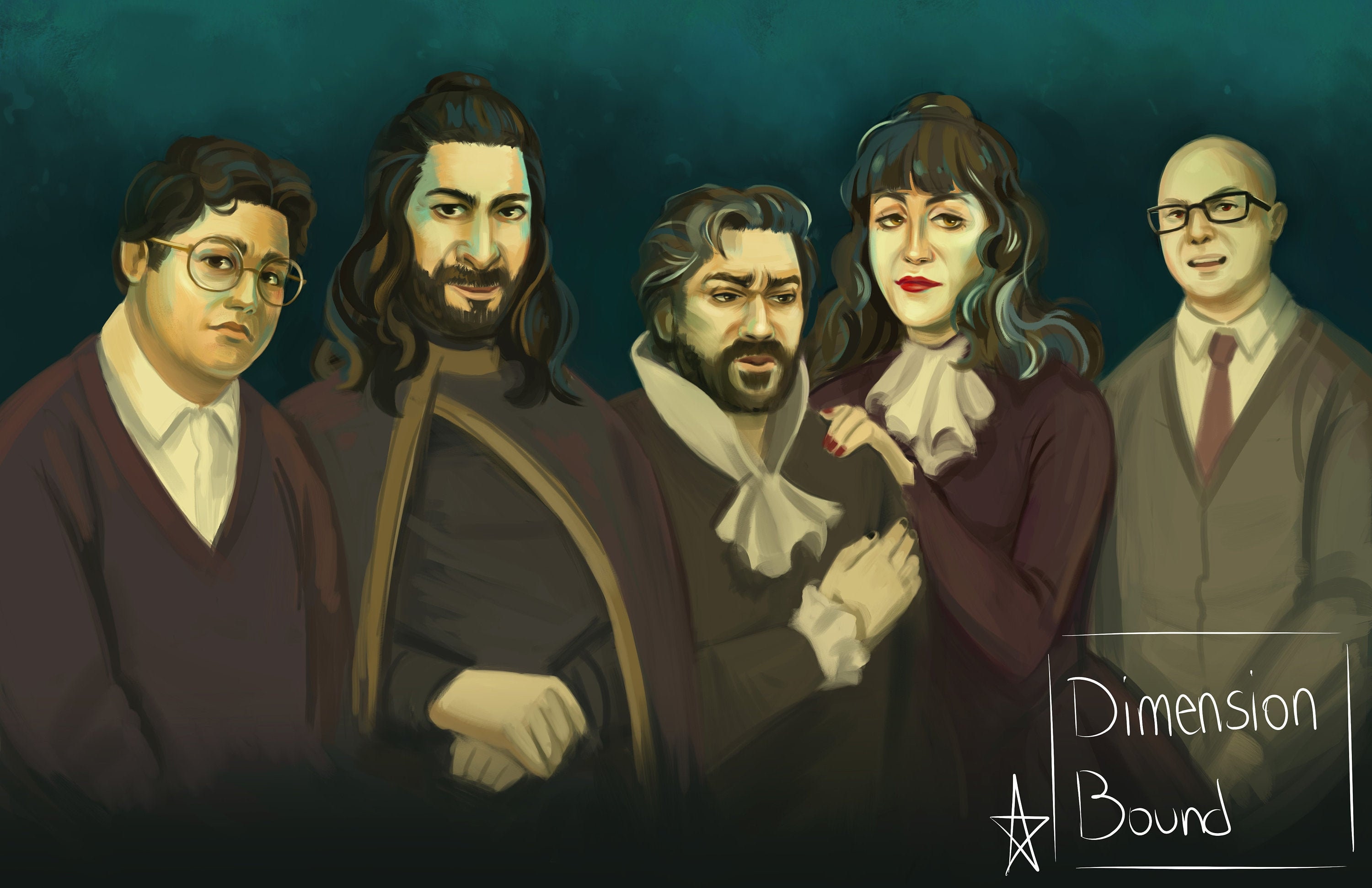 What We Do In The Shadows Show 11x17 Print Nandor Laszlo Etsy