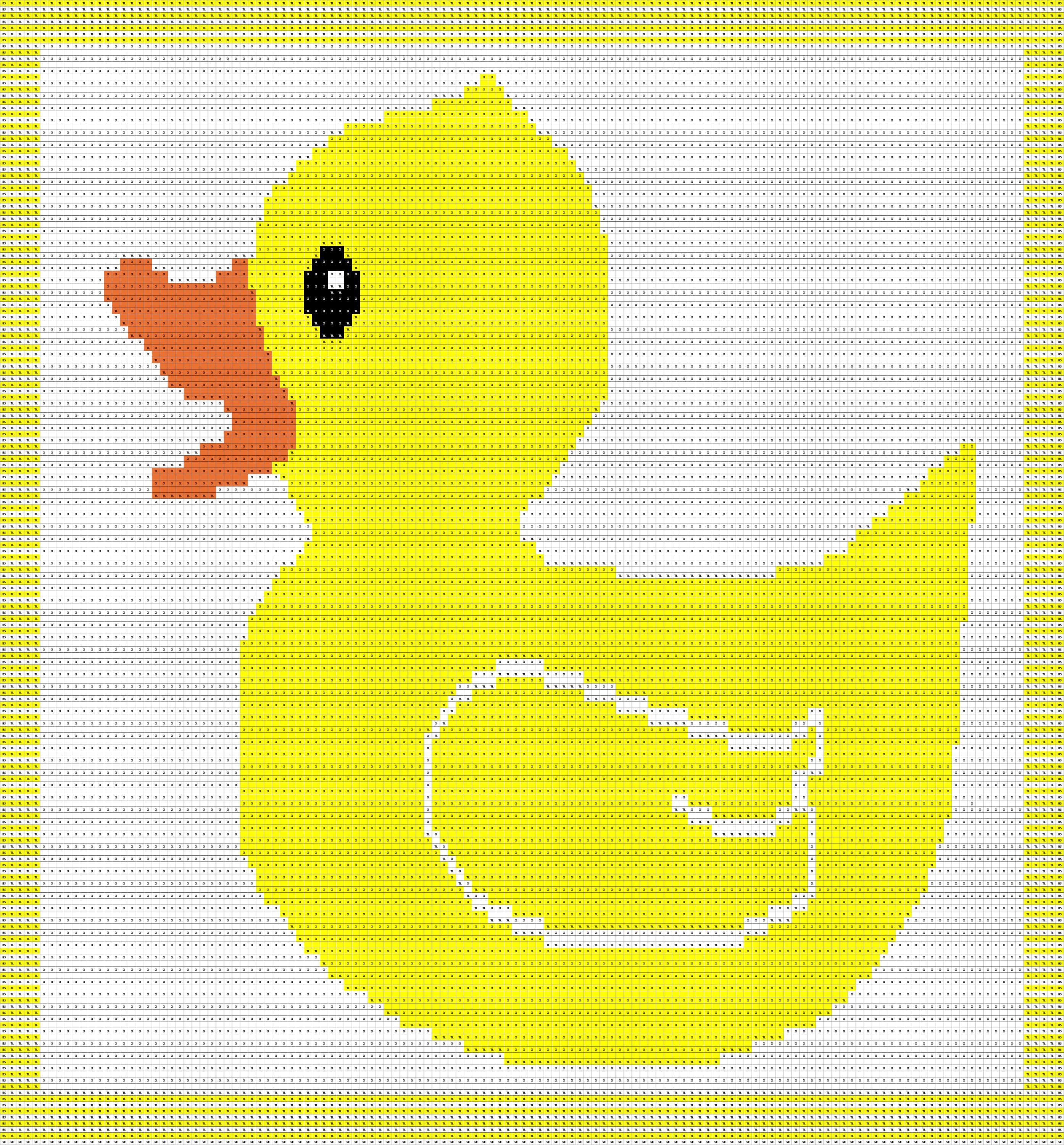 32 Rubber Duck Crochet Patterns for Quirky Handmade Gifts and Cute Decor 22 Rubber Duck Blanket Crochet Chart Pattern: Overlay Mosaic