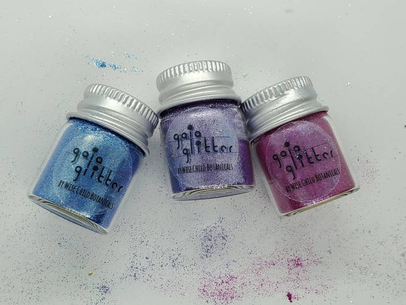 Biodegradable Glitter 100% plastic free Dust Glitters image 5