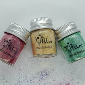 Biodegradable Glitter 100% plastic free Dust Glitters image 3