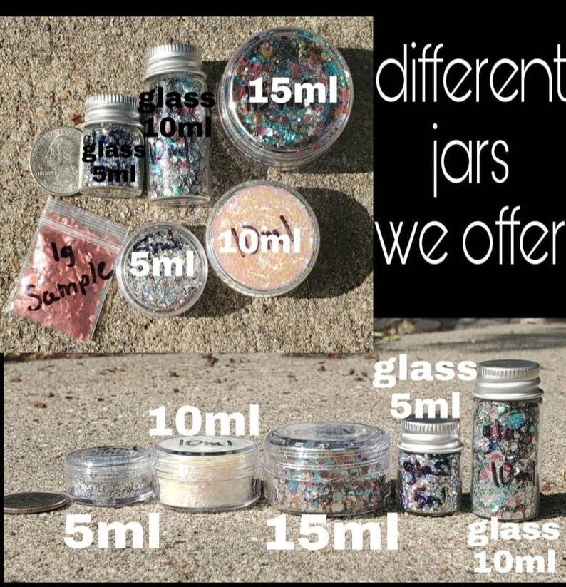 Biodegradable Glitter 100% plastic free Dust Glitters image 9