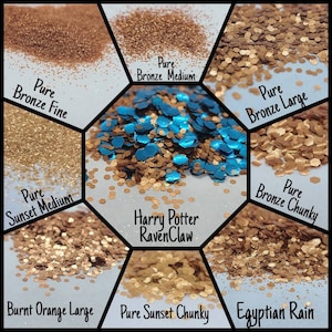 Biodegradable Glitter. Orange Bronze  Biodegradable glitter.
