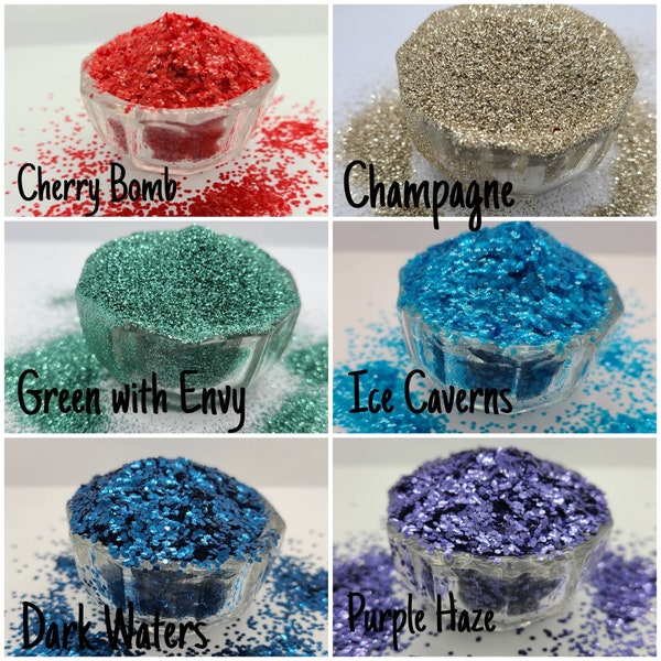 Biodegradable Glitter | New Colors | Candle Glitter | Festival Glitter | Cosmetic Grade