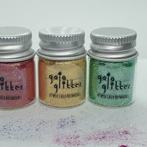 Biodegradable Glitter 100% plastic free Dust Glitters image 4