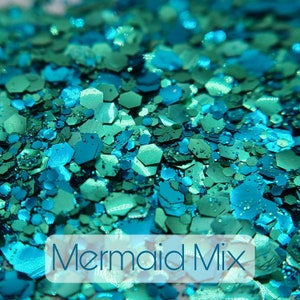 Biodegradable Glitter | Mermaid Mix | Body Glitter | Festival Glitter | Candle Glitter | Soap Glitter