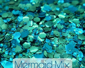 Biodegradable Glitter | Mermaid Mix | Body Glitter | Festival Glitter | Candle Glitter | Soap Glitter