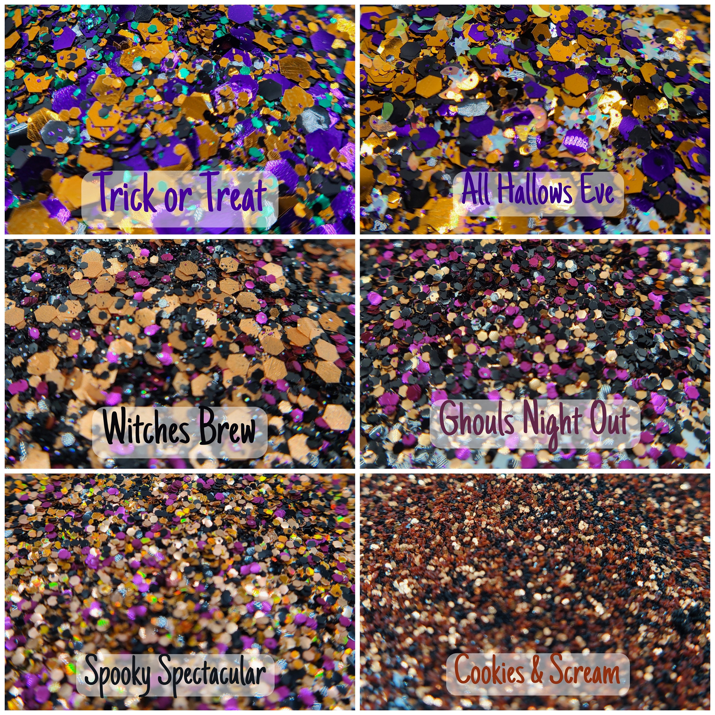 Halloween Glitter | Biodegradable Glitter |Festival Glitter  | Candle Glitter | Soap Glitter | Craft Glitter