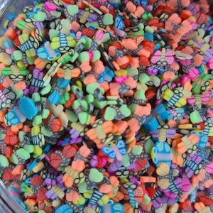 Polymer Clay Sprinkles | Dragonfly | Dragonfly Slices  | Clay Sprinkles | Craft Supplies