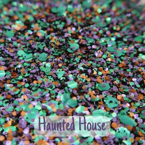 Biodegradable Glitter  | Haunted House | Halloween Glitter | Festival Glitter  | Candle Glitter | Soap Glitter | Craft Glitter