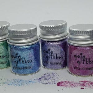 Biodegradable Glitter 100% plastic free Dust Glitters image 2