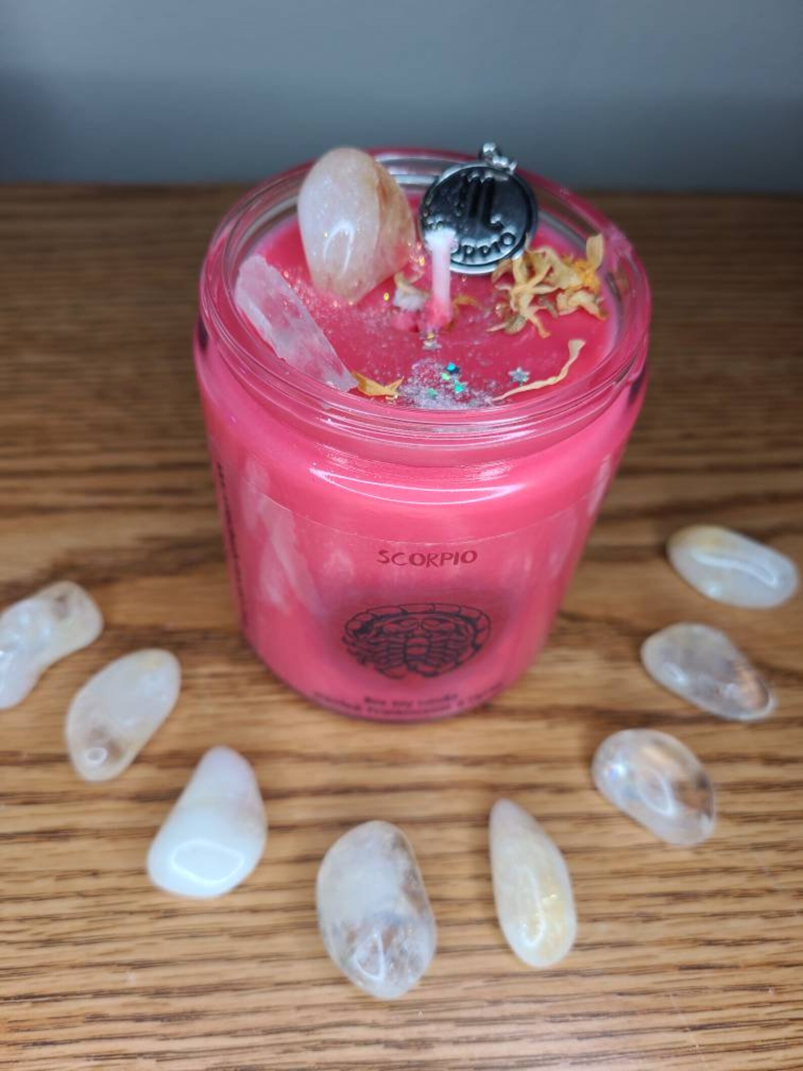 Zodiac Candle. Scorpio Candle. Meditation Candle Etsy