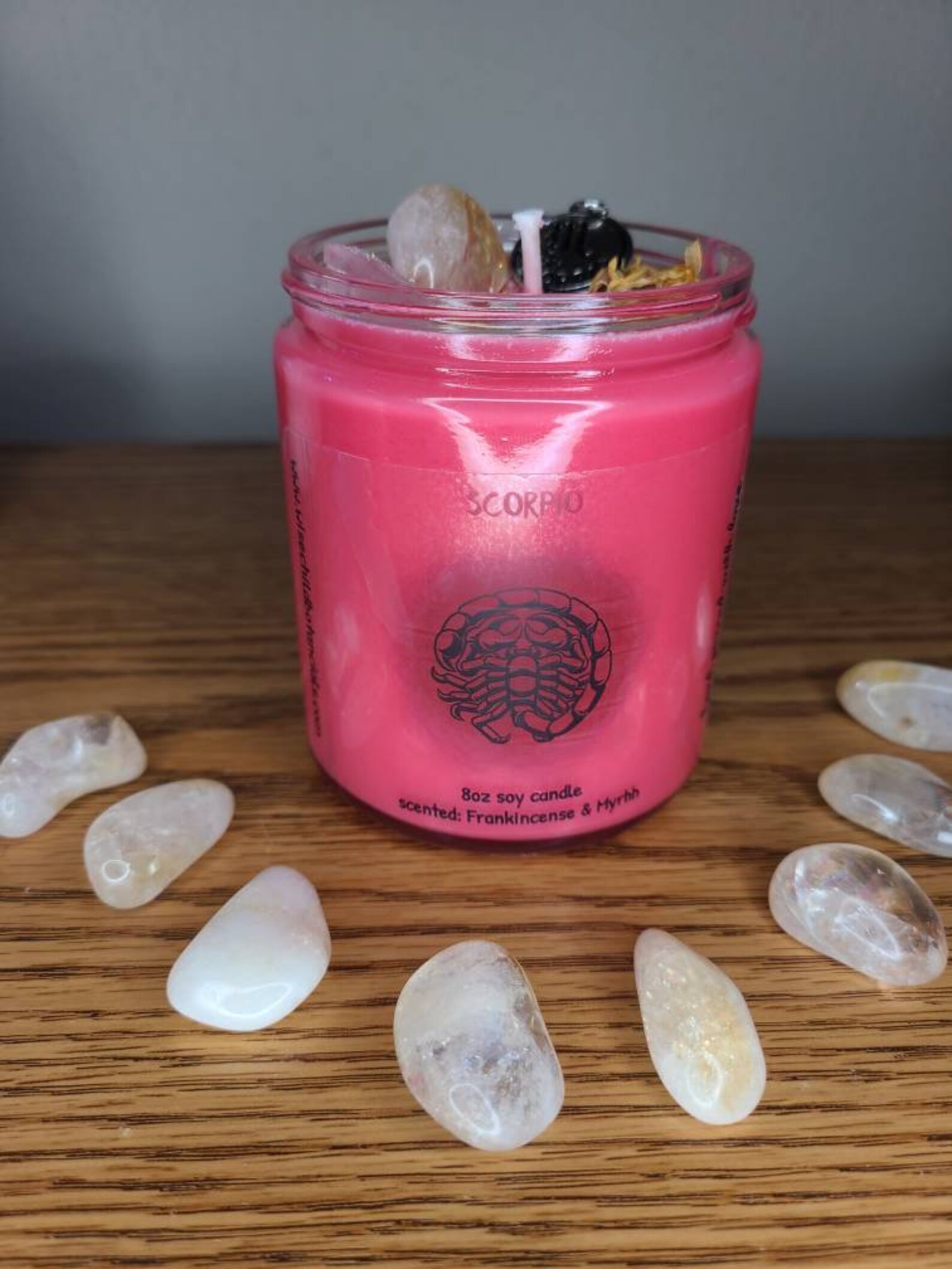 Zodiac Candle. Scorpio Candle. Meditation Candle Etsy
