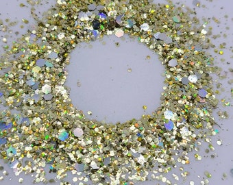 Biodegradable Glitter | Pot of Gold | st Patrick's Day Glitter | Candle Glitter | Festival Glitter | Soap Glitter