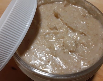 Orange Vanilla Body Scrub (Fine Exfoliating Scrub)