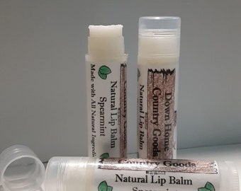 Spearmint All Natural Lip Balm