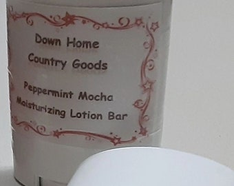 Peppermint Mocha Moisturizing Lotion Bar