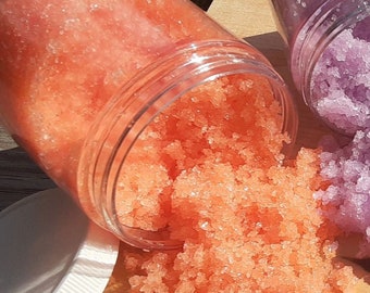 Uplifting Orange Bath Salts for dry skin