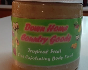 Tropical Fruit Fine Exfoliating Body Scrub