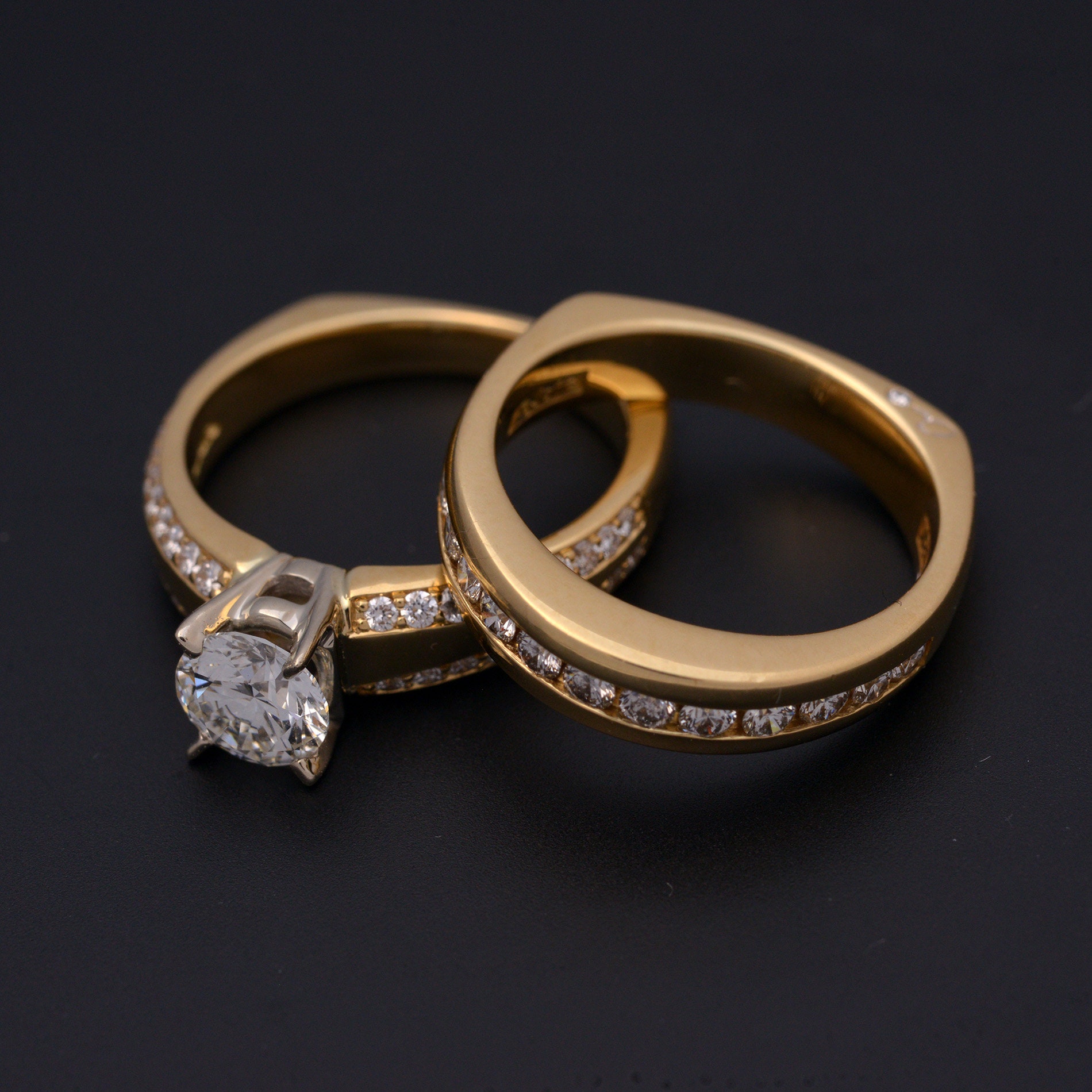 Buy Unique Diamond Wedding Bands for Women, Women Gold Wedding Ring -  A.JAFFE