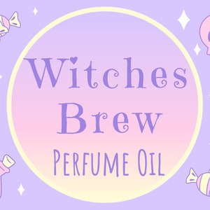 Witches Brew Perfume Oil, Pagan, Occult, Wiccan, Halloween Scented Fragrance, Witch Perfume Fragrance, Autumn Witch Spray, Witchy Frangrance