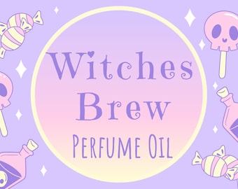 Witches Brew Perfume Oil,  Autumn/Fall Scent Witches, Pagan, Occult, Wiccan, Halloween Scented Body Oil