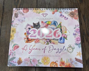 Calendario de pintura de diamantes