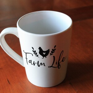 Farm Life Coffee Mug: 12oz Farming Gift